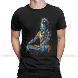 Eternal Lord Shiva In Meditation T Shirt Men's Unique T-Shirts Hindu Ganesha God India Lingam Tee Shirt Gift Idea Clothing