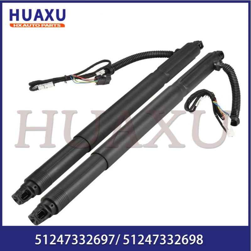 51247332697 51247332698 Electrical Rear Black Power Liftgate Tailgate Lift Supports Struts For BMW X6 E71 E72 2008-2014