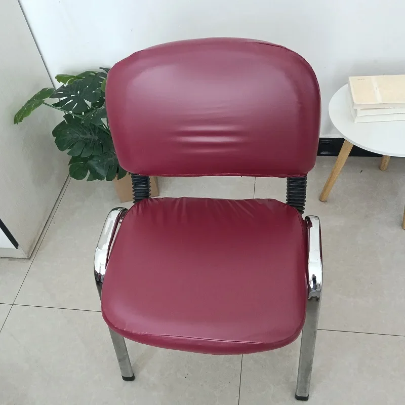 1Set PU Leather Split Chair Cover Elastic Removable Waterproof Dining Chair Dustproof Case Office Home Slipcovers Seat Protector