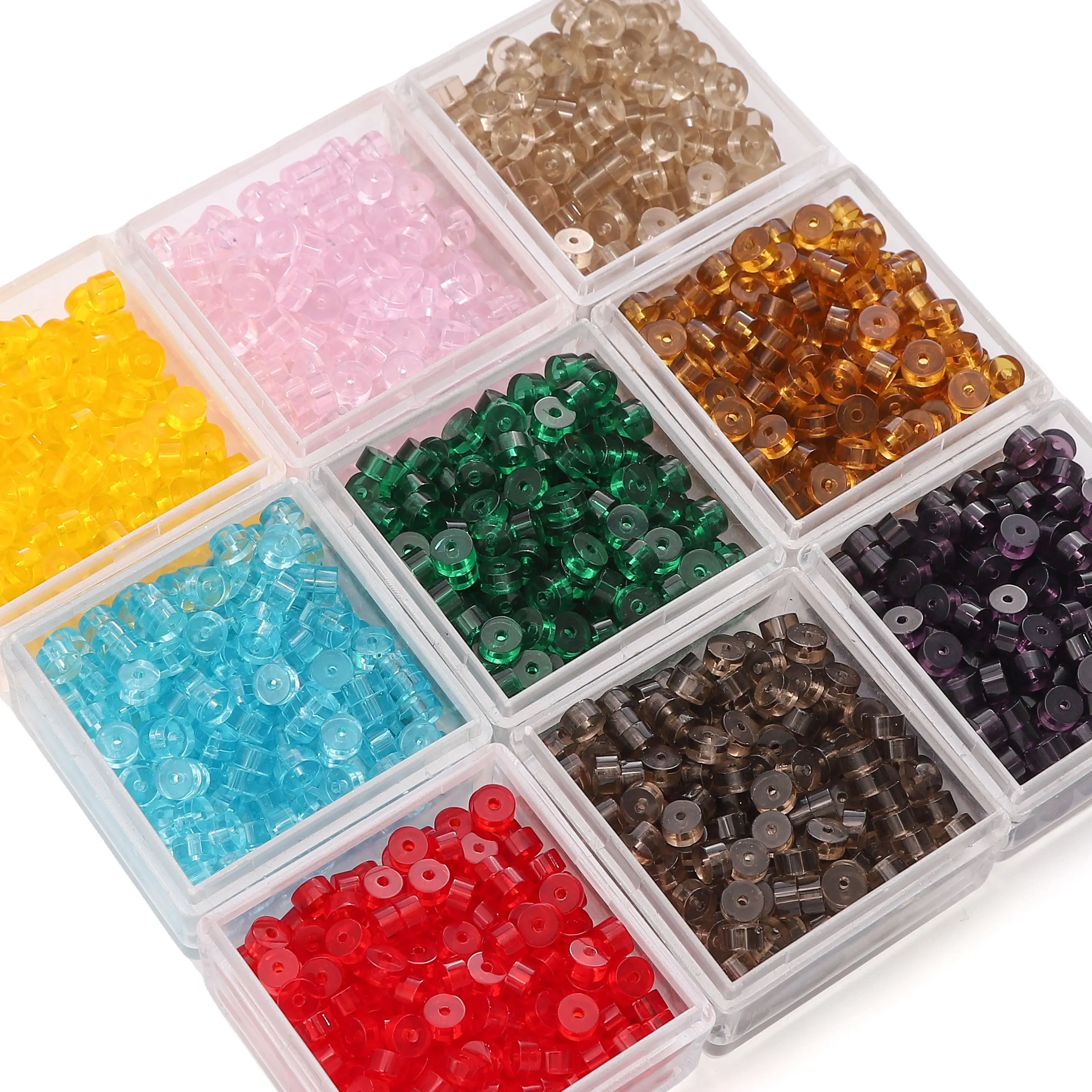 

20-100Pcs 2x4mm Glass Rice Beads for Jewelry Making Faceted Glass Beads Shiny Crystal Beads Loose Beads DIY Bracelet