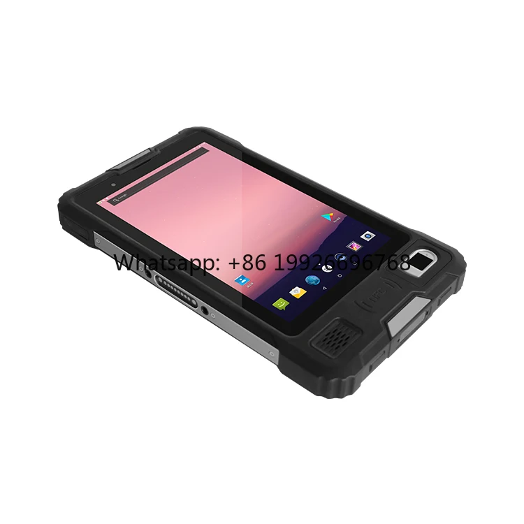 Octa Core 1.3 GHz Barcode Scanner Reader IP67 Rugged PDA Android Industrial Tablet