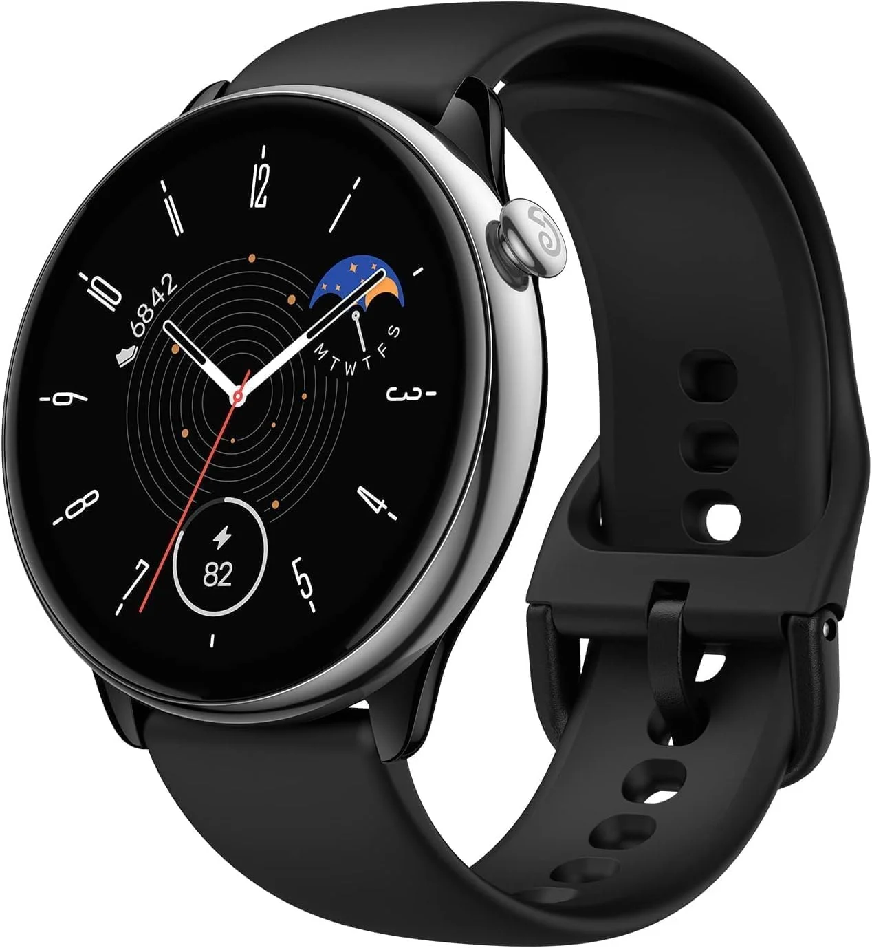 Amazfit GTR Mini 43mm Smart Watch 24/7 Heart Rate SpO Stress Monitoring 120 Sports Modes Smartwatch For Android IOS Phone Black