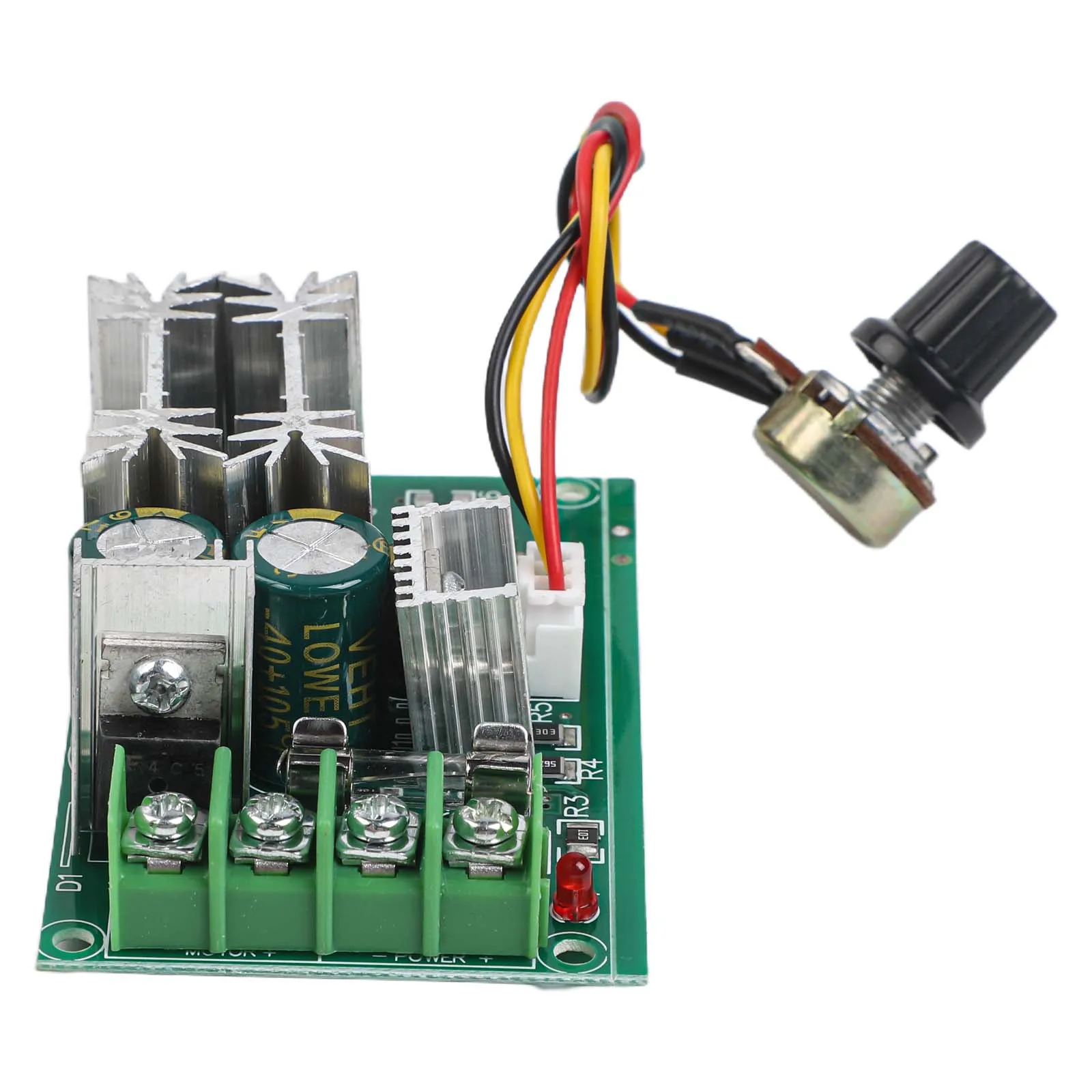 20A DC Motor Speed Regulator High-Power Drive 10-60V For PWM HHO RC Motor Speed Regulator Controller Switch