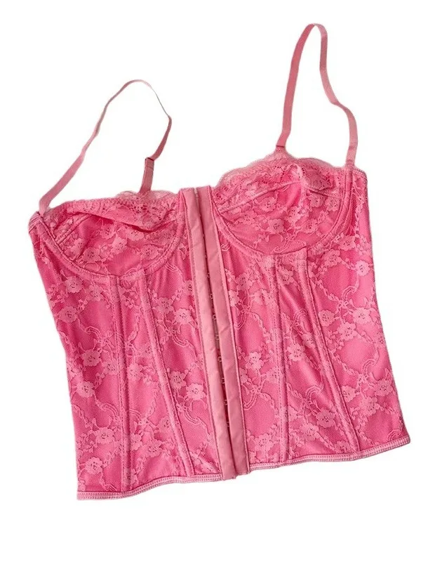 Gilet casual con cinturino colorato per donna Gilet da donna leggero e traspirante Street Sle Summer Faion Pure Color Tube Top