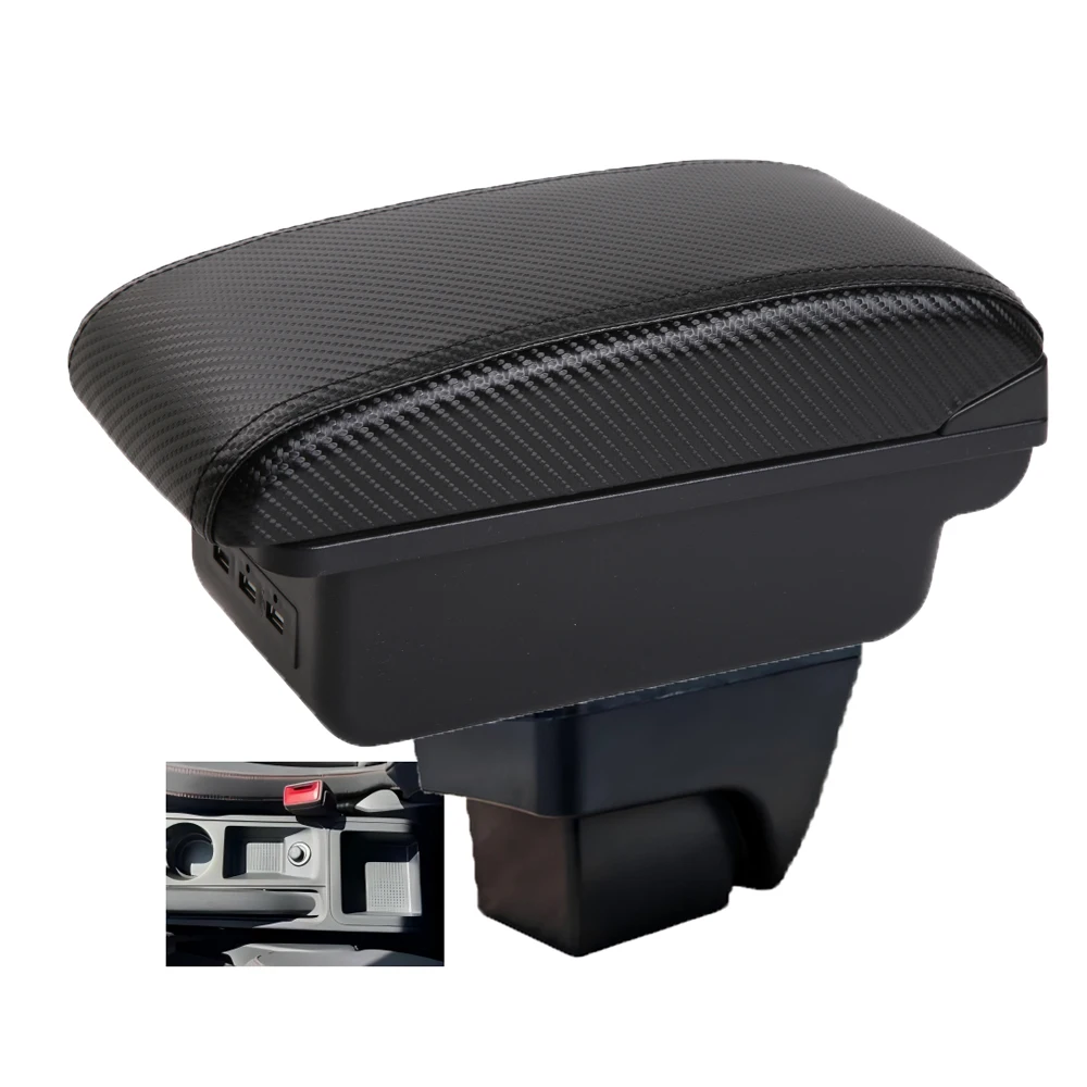 

For Seat Ibiza Armrest Box For SEAT ARONA IBIZA 6L 6J 2017-2025 Car Armrest Auto Storage Box Retrofit Interior Car Accessories