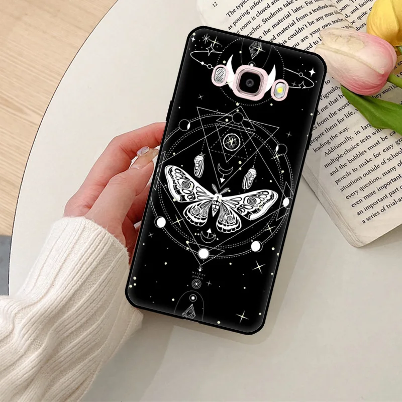 Occult Witchcraft Moon Gothic Witch Case For Samsung Galaxy J4 J6 Plus J3 J5 J7 2016 A3 A5 2017 A9 J8 A6 A8 Plus 2018 Cover