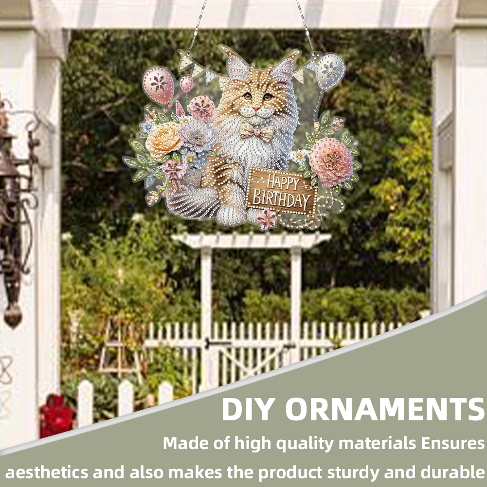 

Наборы для создания 2D/плоских подвесок из страз: Алмазная мозаика, подвески для окон, украшения для дома, DIY-декор