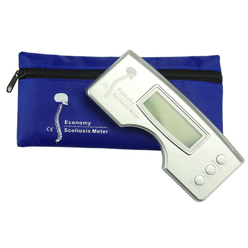 Spine Screening Assessment Ruler Pocket Scoliometer Measuring Device For Back Scoliosis Diagnosis Portable Device