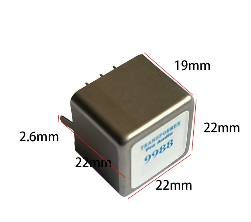 Permalloy Transformer Audio Isolation Transformer 1:1 Balanced Unbalanced Mutual Transformation Signal Input Niu U9988