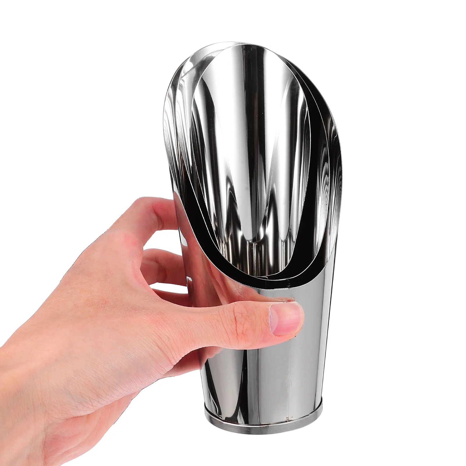 

3pcs Stainless Steel Flower Shovel Garden Soil Scoop Tool Bonsai Potting Metal Transplanting Weeding Bird Feed