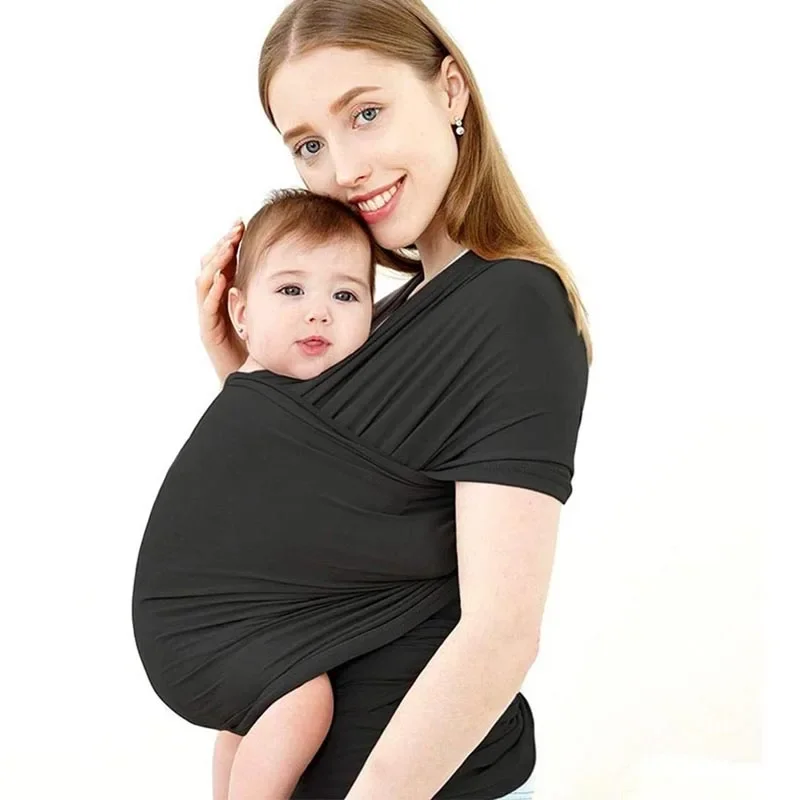 Sleepy Wrap Stretchy Ergonomic Baby Carrier Sling for Newborns to Toddlers - Hands-Free Lightweight Baby Wrap