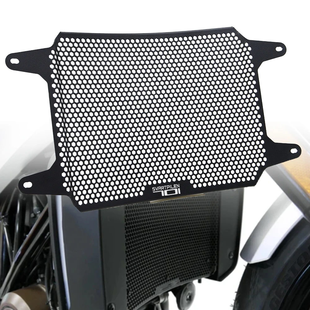 2021 Vitpilen 701 Motorcycle CNC Aluminum Radiator Grille Guard Cover Parts Svartpilen701 For Husqvarna Svartpilen 701 2019 2020