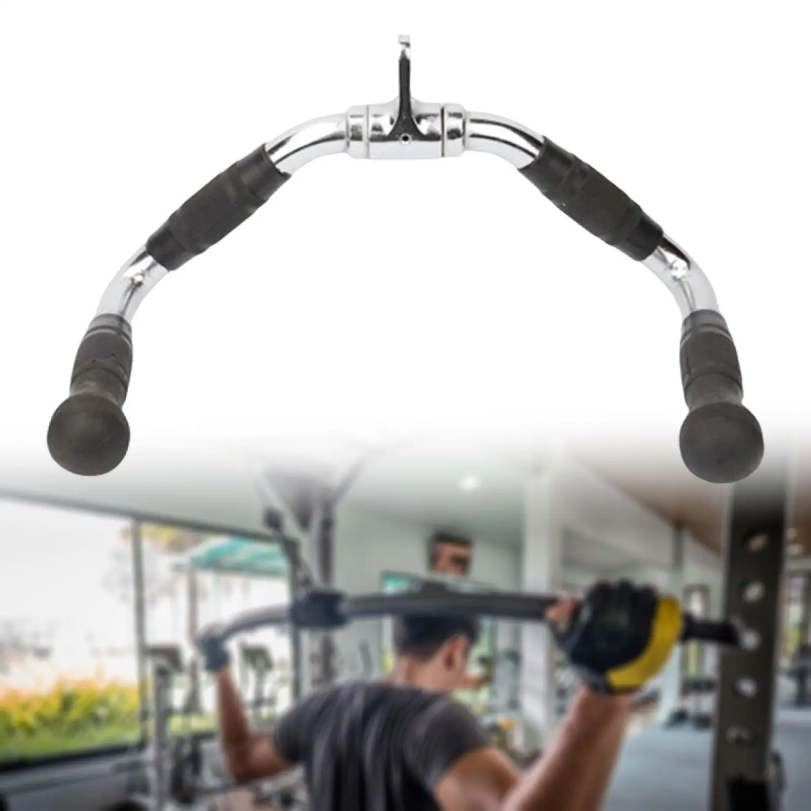 LAT Pull Down Bar, Barbell Pulldown Bar Braccio Spalla Esercizio muscolare Stacco Maniglia Grip Cavo Attacco macchina per lo sport