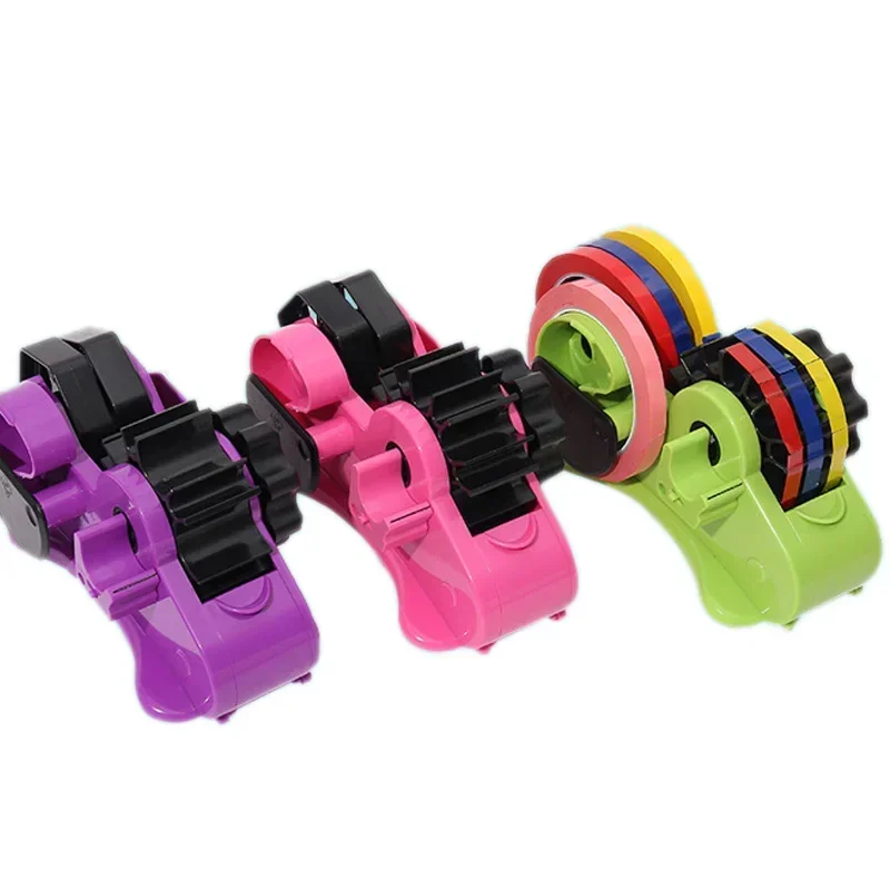 

Полуавтоматический диспенсер для ленты, многоразовый диспенсер для термоленты с отделением для термотрансферной ленты