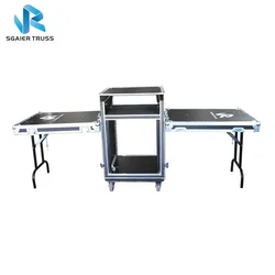 Luxury DJ Flight Case Magic Mirror 8/10/12/18/20U Flight Case for Sale