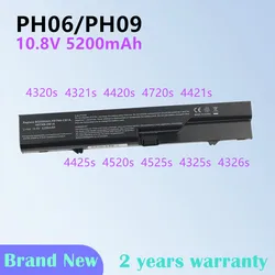 Laptop Battery For HP 420 425 620 625 for ProBook 4520 4520s 4525s PH06 PH09 4321 4321s 4320 4320s 4320t 4325s HSTNN-UB1A