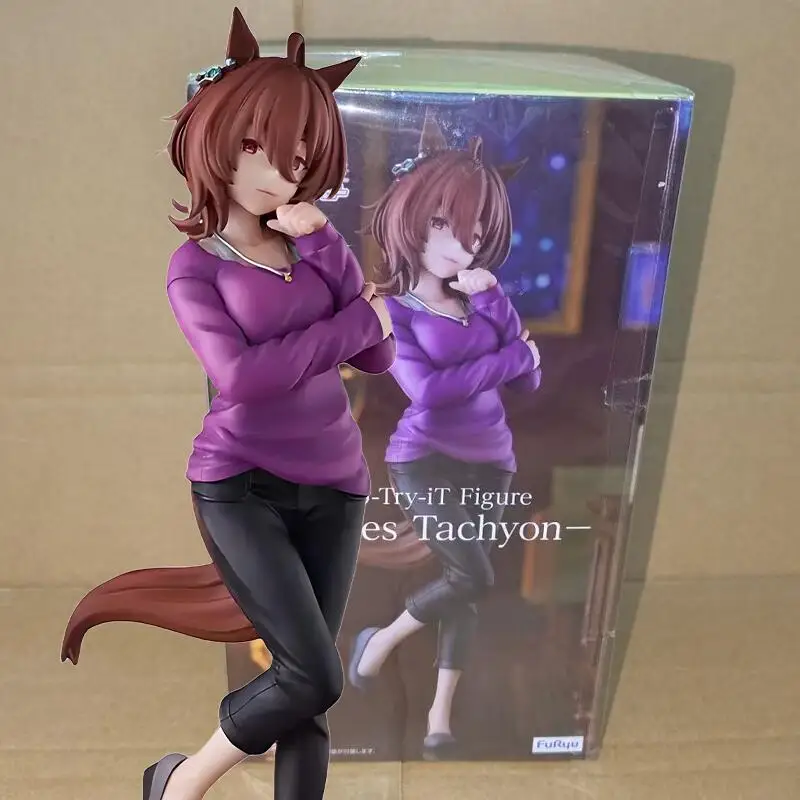 

Подлинная оригинальная фигурка Furyu Umamusume: Pretty Derby Trio-Try-It Agnes Tachyon, модель коллекционной фигурки, игрушки