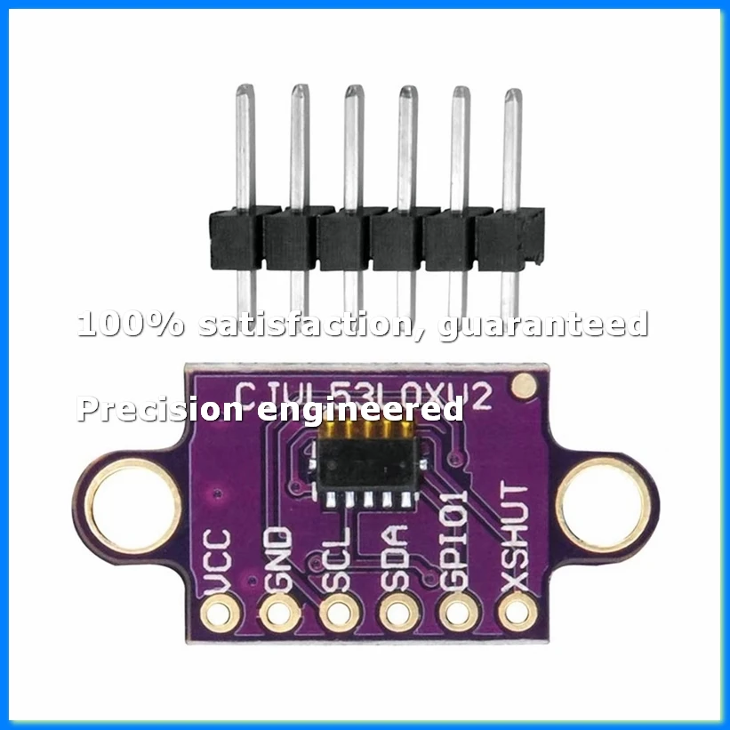 6PCS V2 Laser Distance Measuring Sensor Module Time-of-Flight Distance Measurement with Serial and PWM Output-ABFB