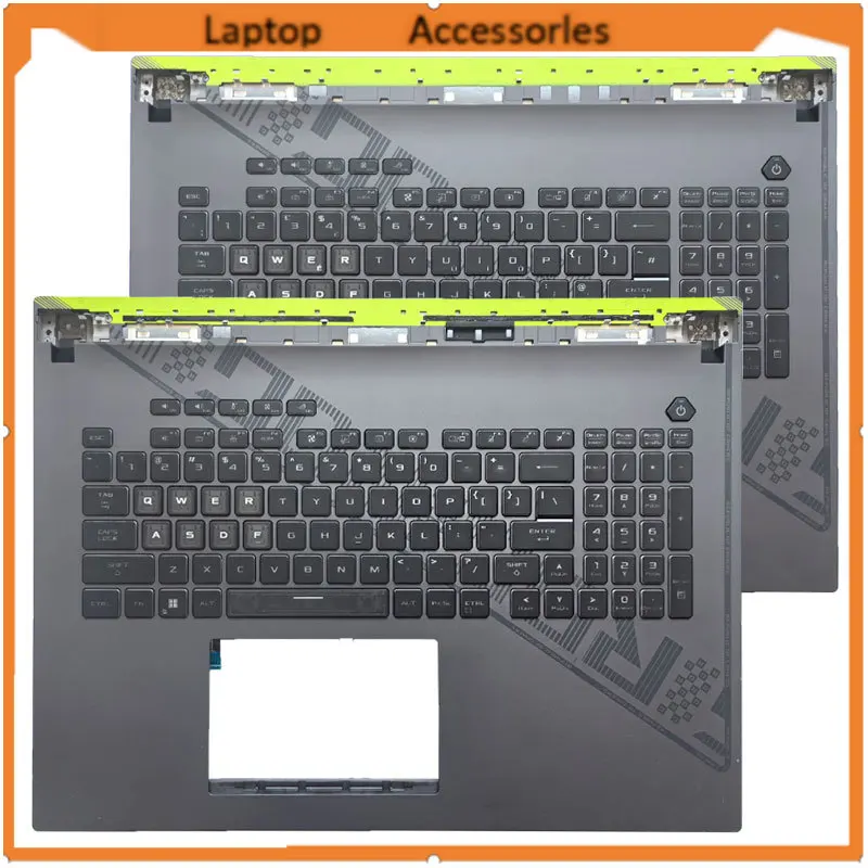 HJ para ASUS/ASUS, Gunslinger 7Plus ROG Strix G18 G814JI 2023, funda con teclado C