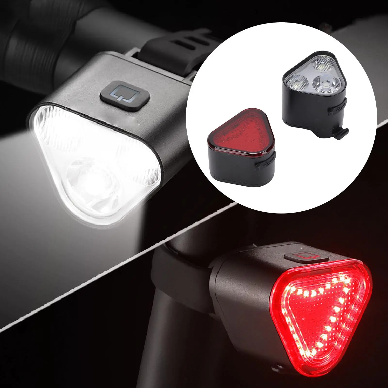 500 For lumen COB LED Cycling Headlight with Optimized Light Distribution IPX4 Rated Protection and Ergonomic Mounting