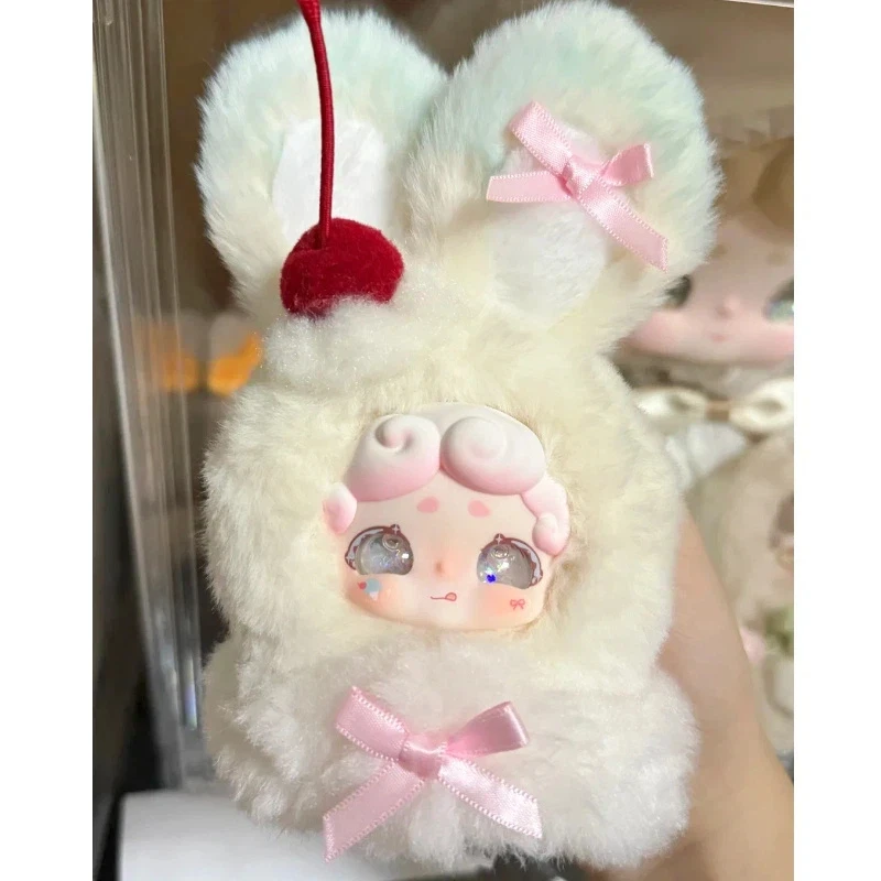 حقيقي LuckyDeerNai غامض الجليد سلسلة صندوق أعمى لطيف أفخم دمية حقيبة سلسلة مفاتيح سحر هدية عيد ميلاد للفتيات والنساء #5