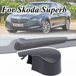 For Skoda Superb Combi B8 2015-2020 VW Ameo Rear Window Windscreen Windshield Wiper Blade Arm Rocker Bolt Cap Cover Replacement