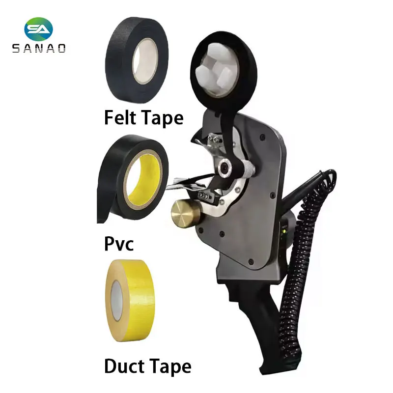 

SA-S20 Electric Handheld Cable Wire Taping Machine Processing Range 5-35mm