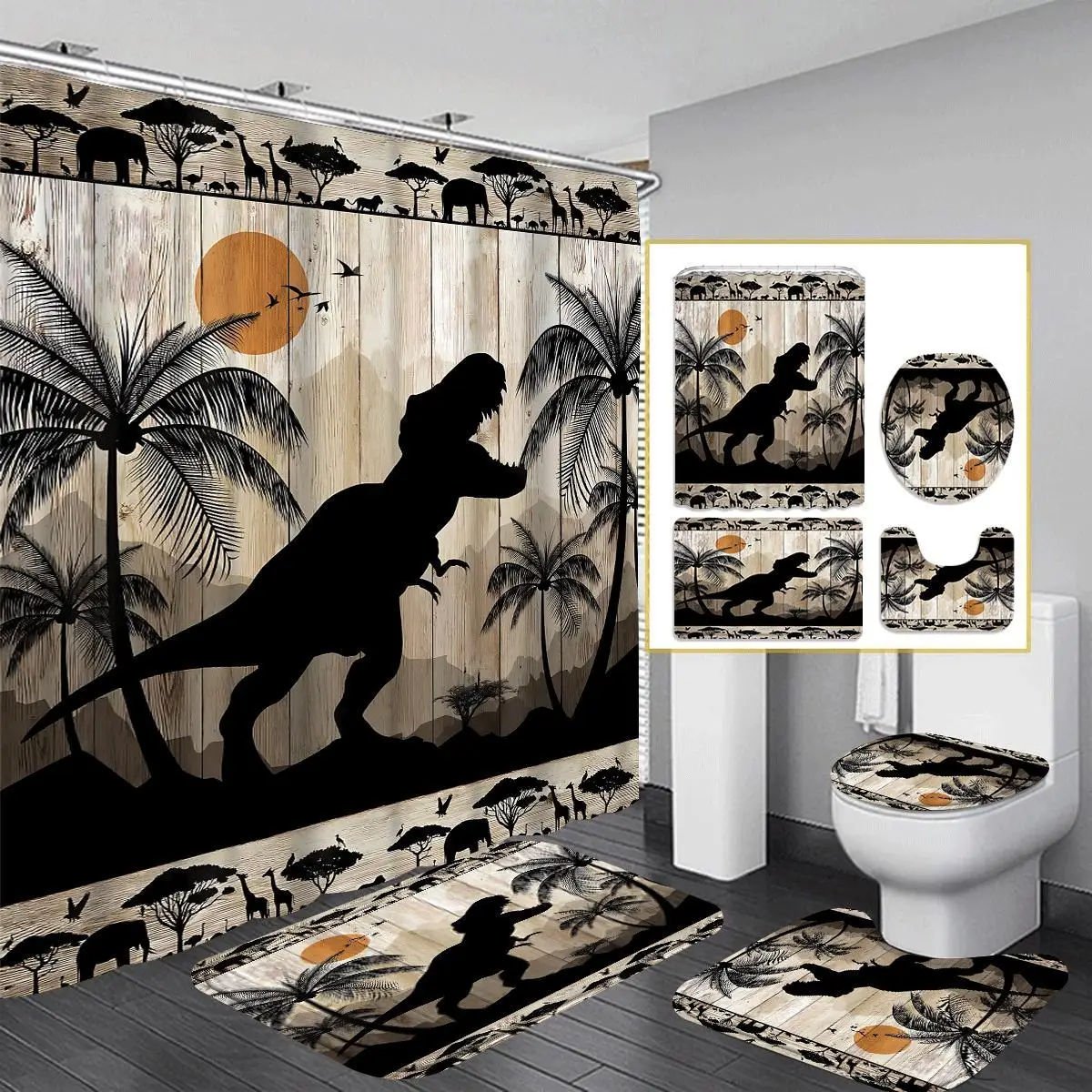 

4 шт., украшение для занавески для душа с синей звездой, красивый подарок на новоселье, современное украшение для дома, занавеска для душа и пол для унитаза m