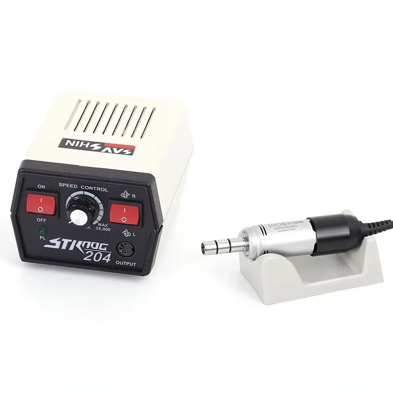 65W 35000rpm 102L Handle Nail Salon Electric Manicure Machine Micro Motor Nail Drill Strong 204
