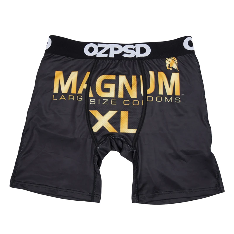 OZPSD Seamless Sexy Men Underwear Boxer Cueca Male Panties Lingerie Men Underpants Boxershorts Plus Size Printed Men\'s Boxers