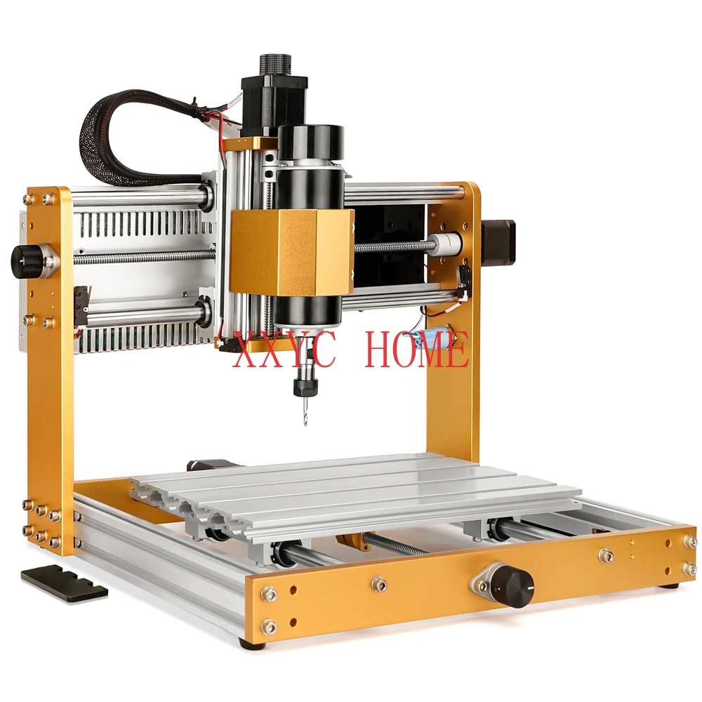 

Новый Настольный фрезерный станок LY CNC 3018 Plus 3018 Pro Max V2.0 500 Вт, гравер по дереву, набор для гравировки, 52 мм держатель шпинделя, шаговый станок Nema17