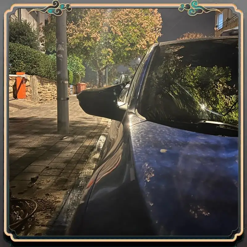 

M45K-крышка бокового зеркала заднего вида, колпачки заднего вида для Honda Civic 10th 2016 2017 2018 2019 2020, аксессуары, 2 шт., черный