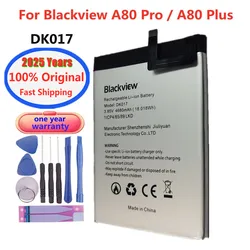 2025 Years DK017 Original Battery For Blackview A80 Pro A80Pro / A80 Plus A80Plus 4680mAh Replacement Phone Bateria Battery