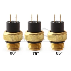 Radiador eléctrico para motocicleta, ventilador refrigerante, interruptor de termostato de temperatura del agua, Sensor de temperatura M16 para 200, 250, 400, 450