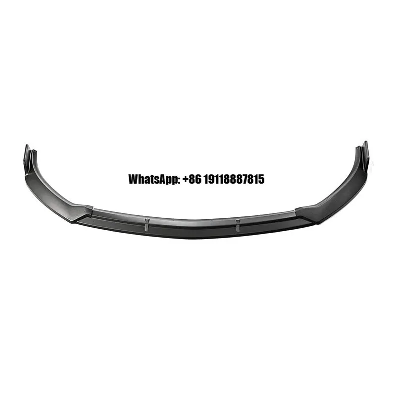 

Car Body Kit Matte Black Carbon Fiber Front Lip Rear Diffuser Wing Spoiler Facelift for Benz a Class