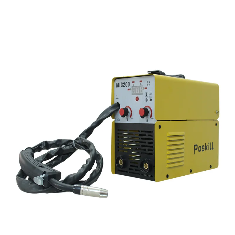 

MIG Household Small 110V/220V Gas Welding Machine One Two Welding Argon Arc Manual Welding Machine Electric Welding Machine