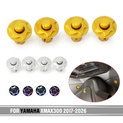 FOR YAMAHA XMAX300 2017-2025 2023 2021 Front Decoration Screw Air Filter Decorative Cover Front Decoration Quick Release Screw