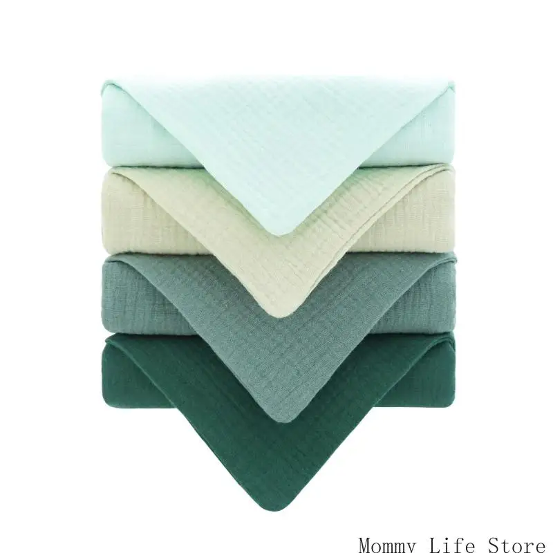 

Quick Absorbing Infant Face Towel Cotton Comfortable Wash Cloth for Baby 4Pcs