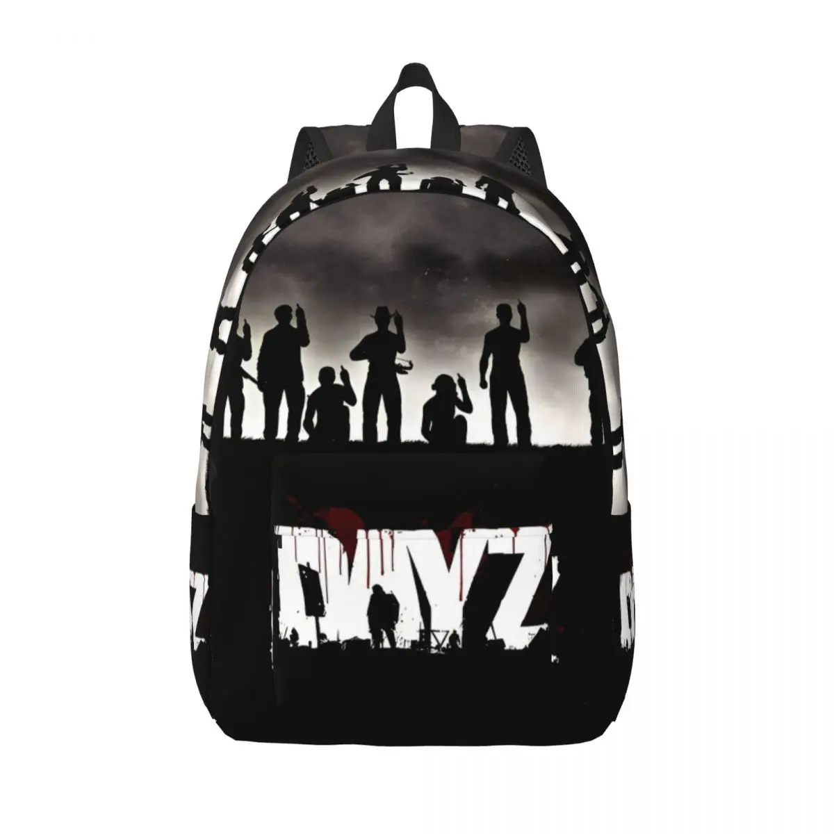 DayZ Shotting Game Classical Backpack Outdoor Student Work Zombie Attack Daypack for Men Women College Canvas Bags