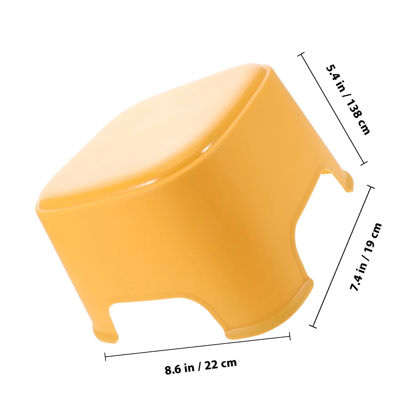 مقعد ملون للأطفال الصغار مقعد حمام بلاستيكي للأطفال مقعد غير قابل للانزلاق لتغيير أحذية الحمام في المرحاض #5