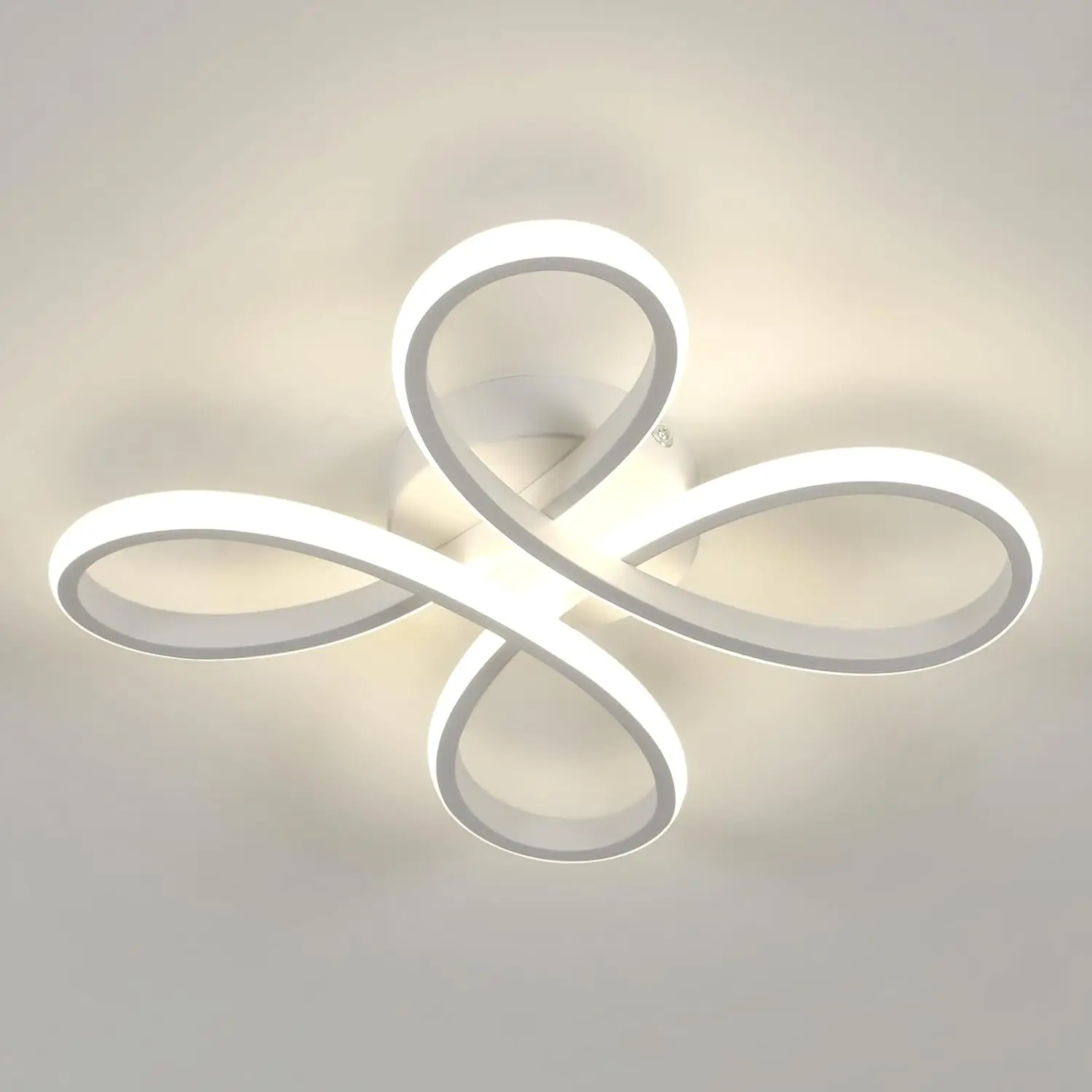 

Modern LED Ceiling Light, 30W 3400LM Ceiling Lamp, LED Ceiling Light Fixture for Bedroom Living Room, Dining Room Kitchen