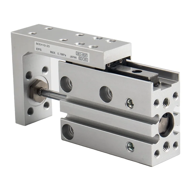 MXH20 pneumatic small precision guide rail slide double-acting cylinder MXH20/40-Z cylinder