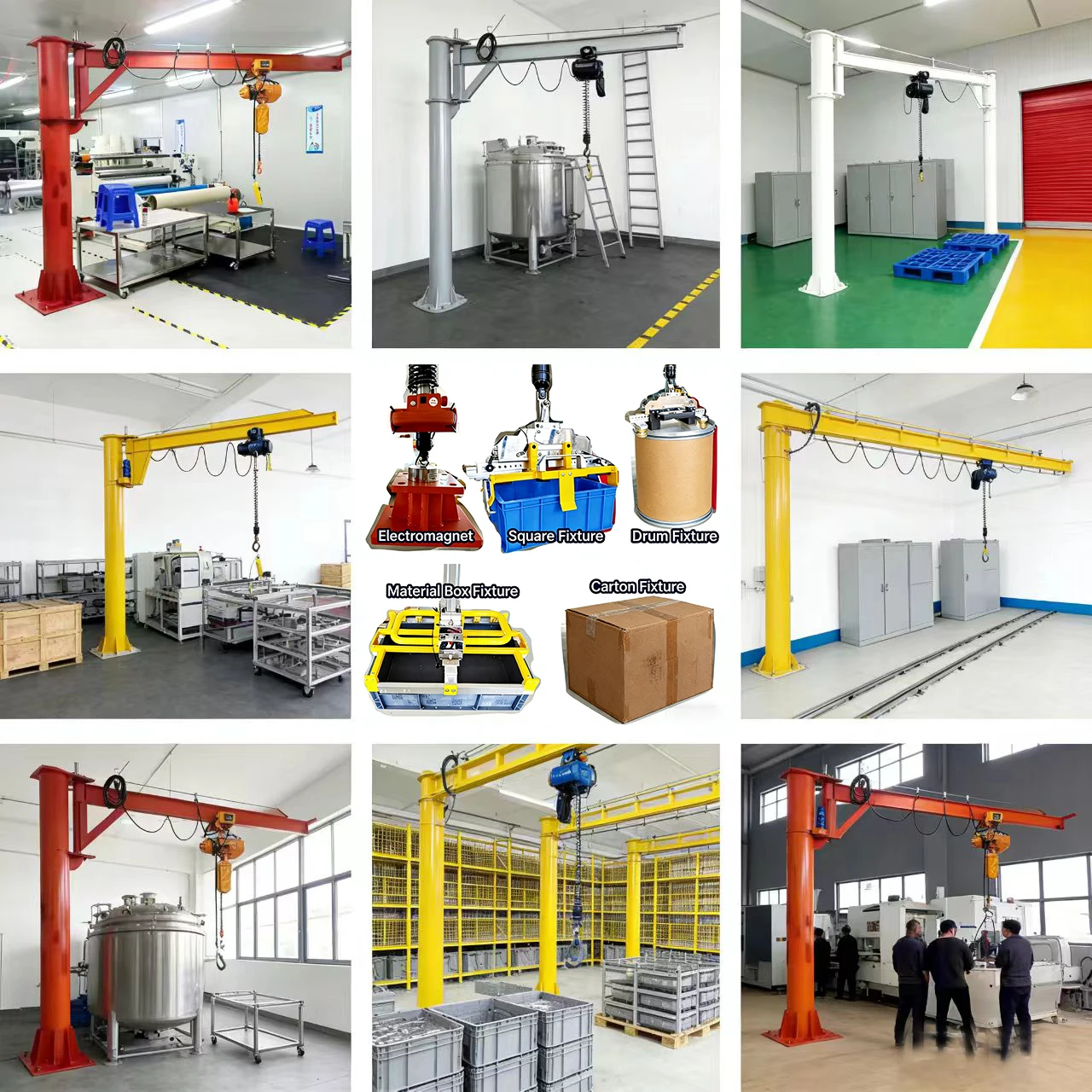 Coaxial Pressure Sliding Handle Precise Intelligent Suspended Electric Hoist Stepless Speed Regulation Carbon Steel 1.5KW/1.7KW