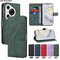 Stand Flip Leather Case For Huawei P70 Pro P30 Lite P20 P10 P9 P8 Mate 60 20 10 Plus P Smart Z Nova Y90 Y70 12S 4G 12 SE Wallet