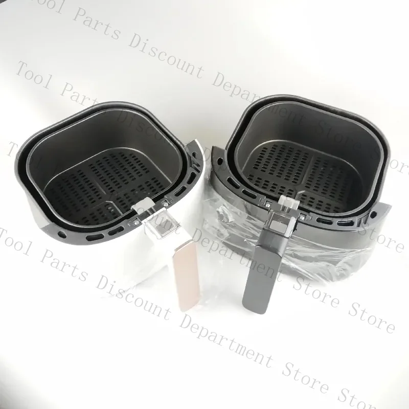 3Packs Fryer HD9200 9252 9255 Baking , Frying Basket, Oil Receiving Tray, Knob Accessories