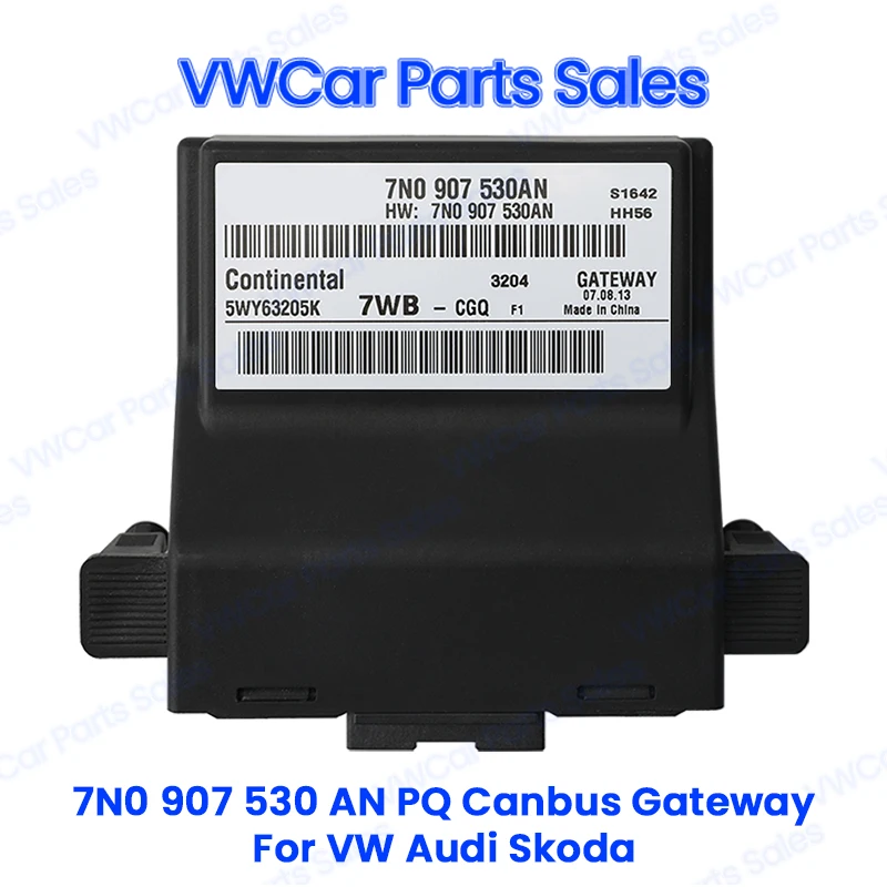 

New 7N0907530AN CANBUS Gateway Module Control Unit 7N0 907 530AN For Volkswagen PQ Golf Passat Jetta CC POLO Cars Parts