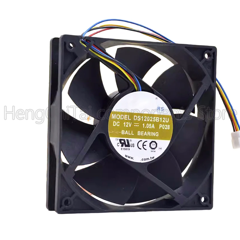 Original 100% Working DS12025B12U 12CM 12025 12V 1.05A cooling fan