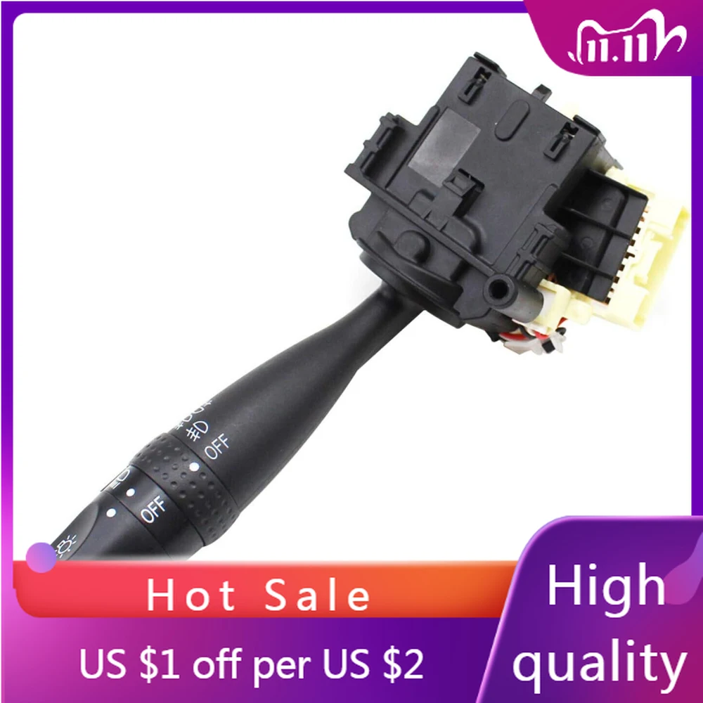 

Car headlight switch Turn Signal Switch for Toyota Corolla E12 2001 2002 2003 2004 2005 2006 2007 & Yaris 1999-2005 OE/OEM 84140