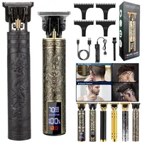 Hot Sale Vintage T9 Wireless Full Set Women Men Professional Beard Body Barber Shop Electric Hair Shaver Haircut Razor Machine