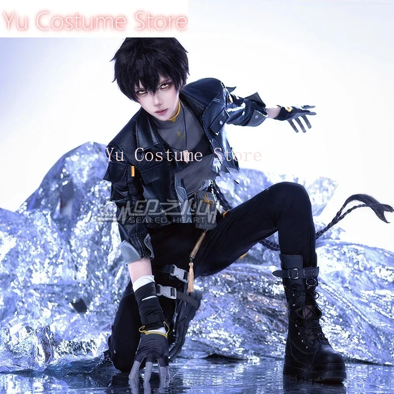 Yu Men Rover Cosplay Game Wuthering Waves Costume V2.0 Fashion Handsome Combat Unifrom Halloween Party Role Play Clothing